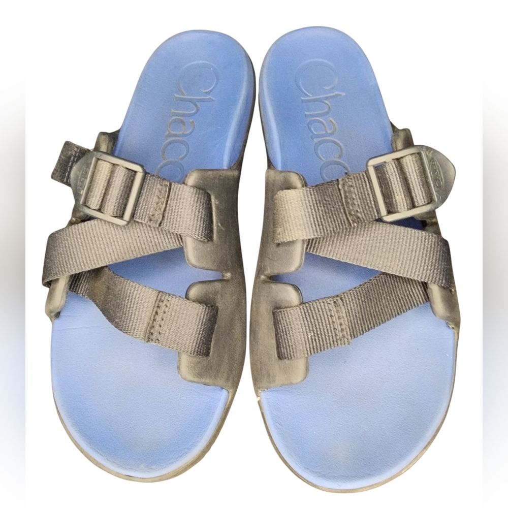 CHACO Chillos Slide, Boys 4 - Picture 5 of 8